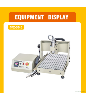 CNC 3-Axis Engraving Machine Mini Round Rail CNC 3040/6040 Engraving Machine For Wood PCB Acrylic